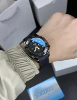 SEIKO SPRD AUTOMATIC OPEN BACK BLACK - Image 3