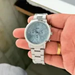 FOSSIL SLIM NEUTRA CHRONOGRAPH TIFFANY BLUE DIAL - Image 2