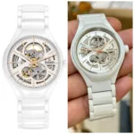 RADO AUTOMATIC OPEN HEART WHITE CERAMIC - Image 3