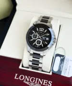 LONGINES ELEGANT 7AAA PREMIUM BLACK DIAL - Image 4