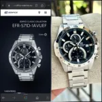 Casio Edifice EFR-571DB-1A1VUE Chronograph