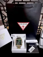 GUESS INTEGRITY GREEN SQUARE DIAL 7AAA - Image 2