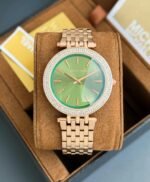 MICHAEL KORS 7A ORIGINAL STAINLESS STEEL ROSEGOLD