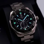 TAG HEUER AQUARACER BLACK DIAL 7A ORIGINAL - Image 3
