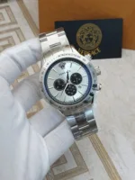 VERSACE 7AAA PREMIUM WHITE DIAL QUARTZ MOVEMENT - Image 2