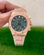 AUDEMARS PIGUET ROYAL OAK ROSEGOLD GREEN DIAL - Image 7
