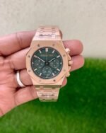 AUDEMARS PIGUET ROYAL OAK ROSEGOLD GREEN DIAL - Image 8