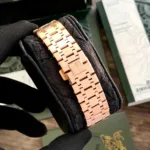 AUDEMARS PIGUET ROYAL OAK ROSEGOLD GREEN DIAL - Image 5