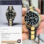 ROLEX SUBMARINE DATE AUTOMATIC MOVEMENT BLACK - Image 3