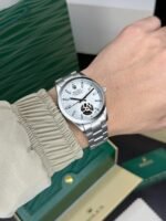 ROLEX LABELNOIR OPEN BACK AUTOMATIC WHITE DIAL - Image 2