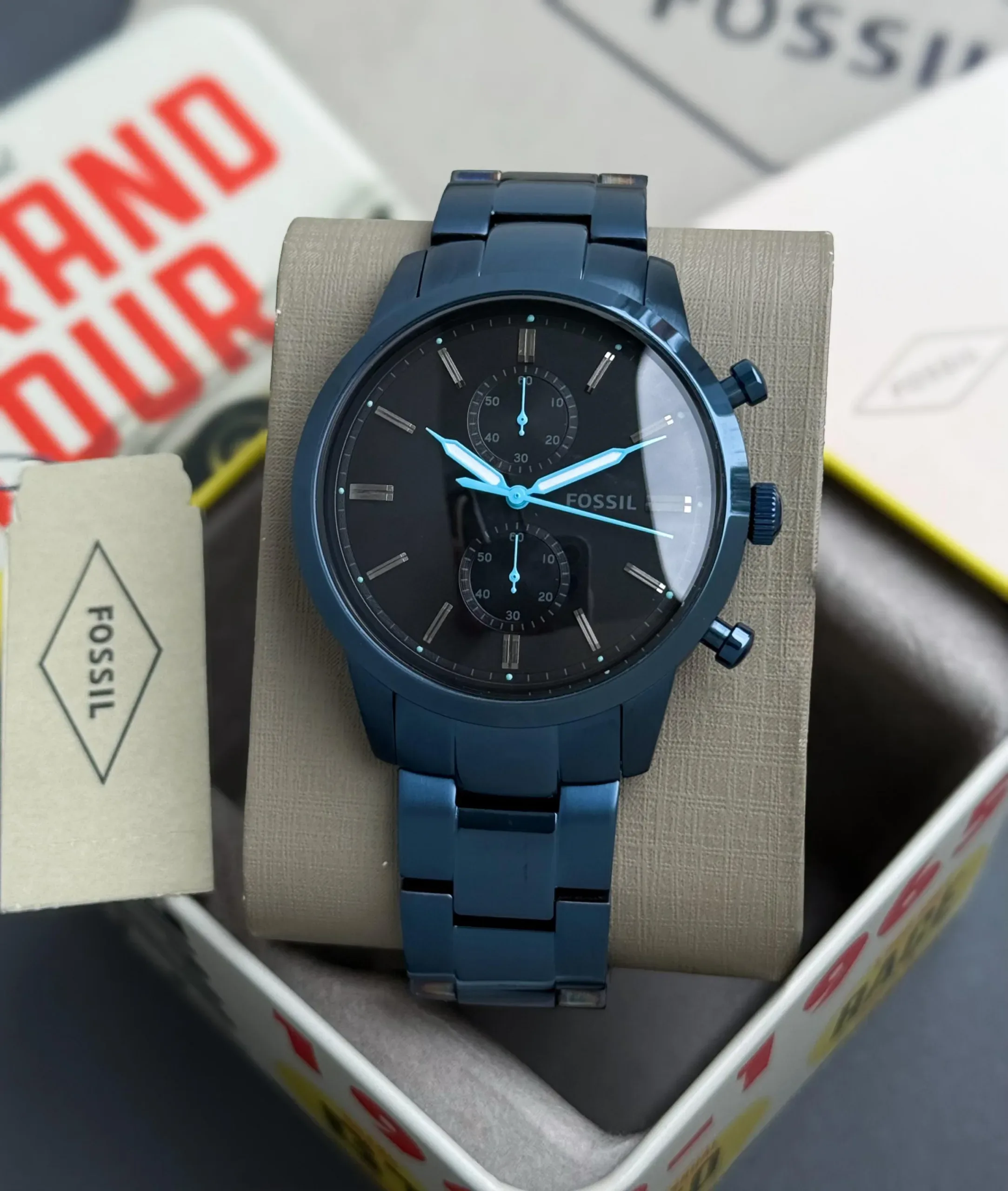 2025/09/1000042273-jpg.webp FOSSIL BLACK SATIN DIAL CHRONOGRAPH MOVEMENT - Image 1