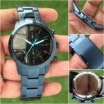 FOSSIL BLACK SATIN DIAL CHRONOGRAPH MOVEMENT - Image 5