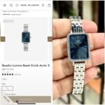 DANIEL WELLINGTON QUADRO LUMINE BEZEL BLUE DIAL - Image 5