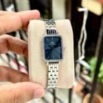 DANIEL WELLINGTON QUADRO LUMINE BEZEL BLUE DIAL