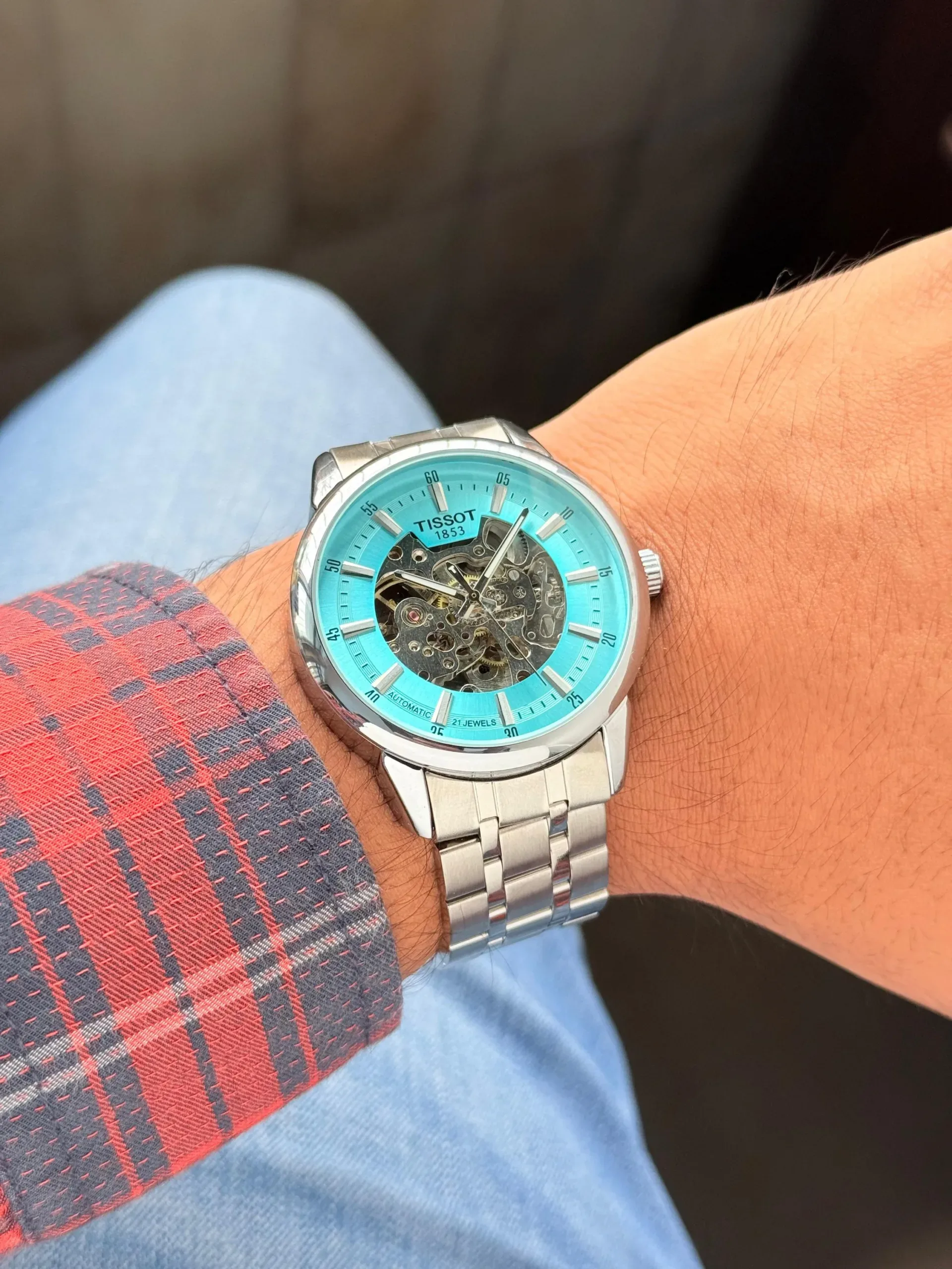 TISSOT CHEMIN PREMIUM SKELETON 7A ORIGINAL - Image 2