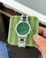 FOSSIL SLIM NEUTRA CHRONOGRAPH GREEN DIAL - Image 2