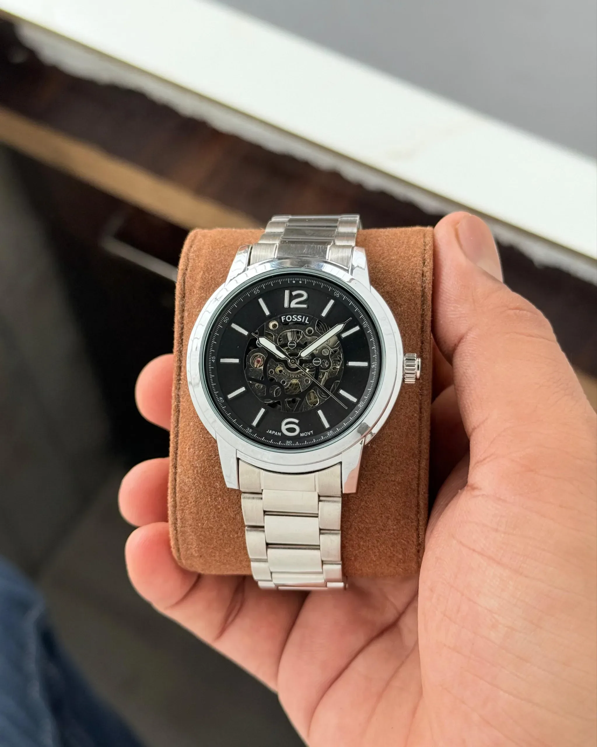 FOSSIL HERITAGE AUTOMATIC STAINLESS STEEL 7AA PREMIUM - Image 1