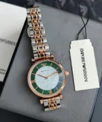 EMPORIO ARMANI 7AAA ORIGINAL GREEN AND WHITE DIAL - Image 2