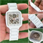 RADO AUTOMATIC OPEN HEART WHITE CERAMIC - Image 3