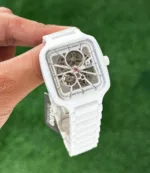 RADO AUTOMATIC OPEN HEART WHITE CERAMIC - Image 5
