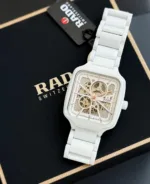 RADO AUTOMATIC OPEN HEART WHITE CERAMIC - Image 4