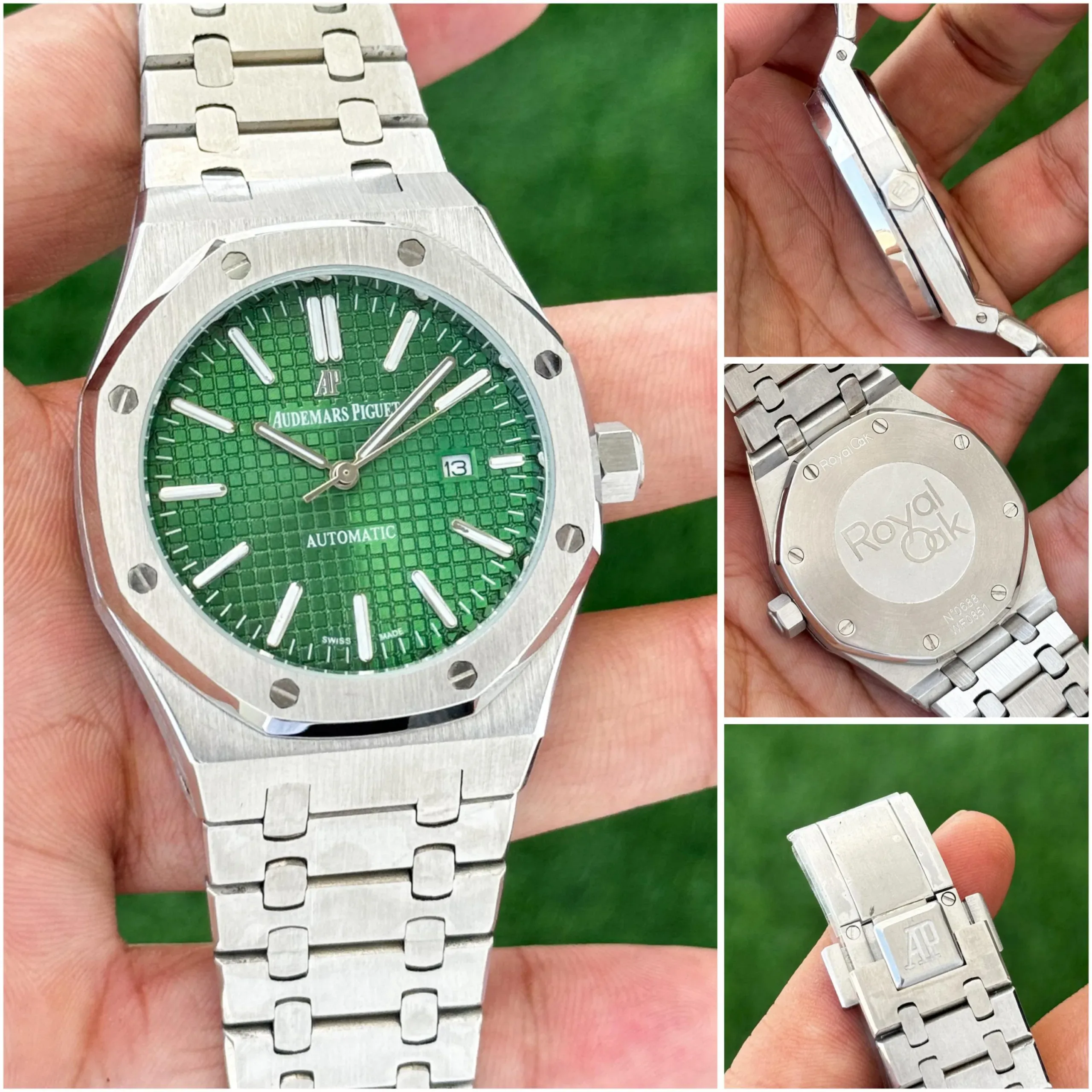 AUDEMARS PIGUET ROYAL OAK 7AAA PREMIUM GREEN DIAL - Image 5