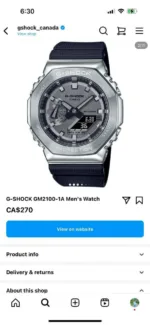 CASIO G-SHOCK UNISEX 7AA PREMIUM AUTOMATIC - Image 2