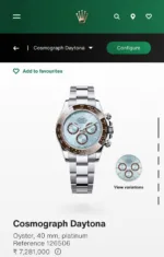 ROLEX OYSTER PERPETUAL COSMOGRAPH DAYTONA 7AA PREMIUM - Image 2