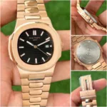 PATEK PHILIPPE ROSEGOLD STAINLESS STEEL 7AAA ORIGINAL - Image 3