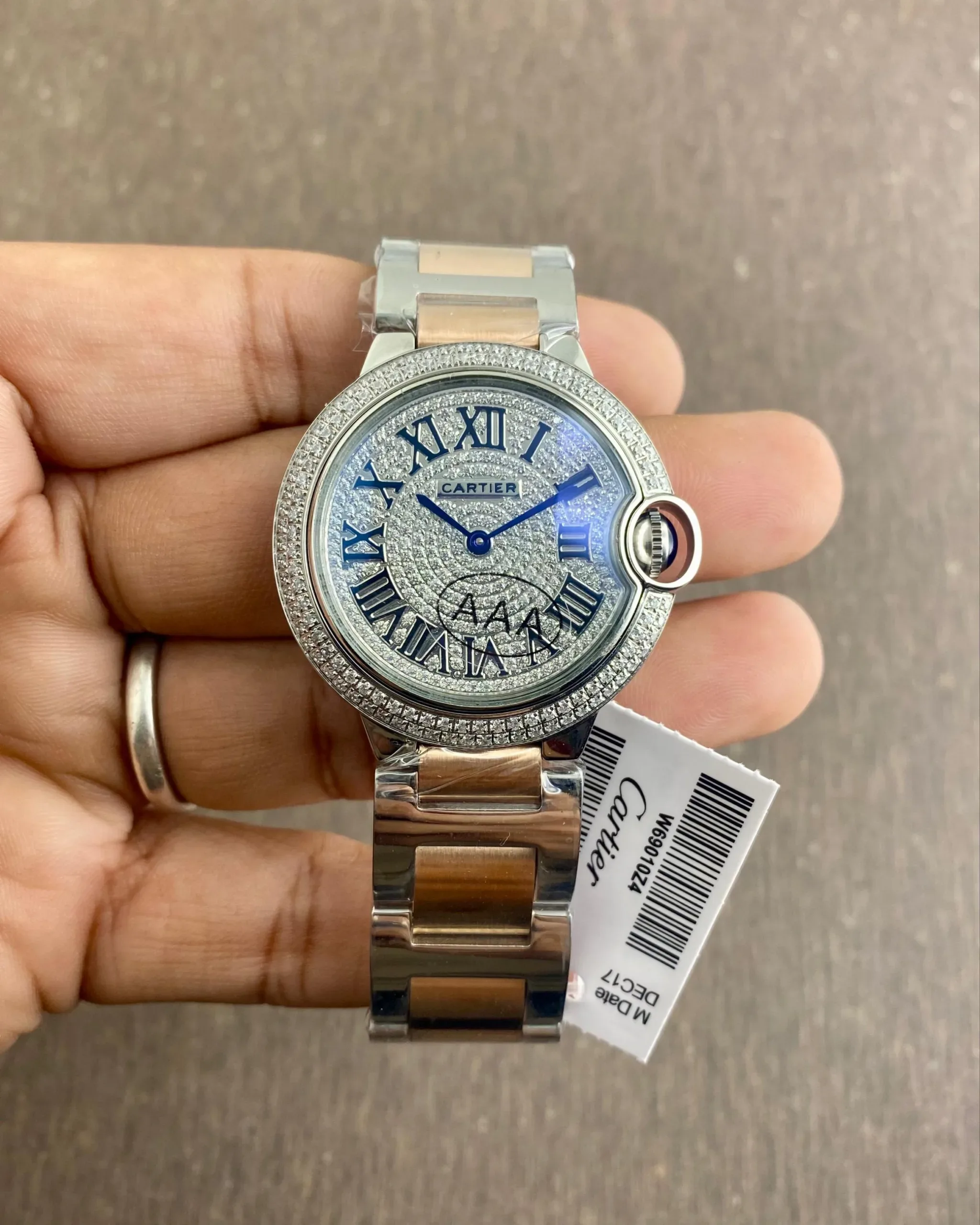 CARTIER BALLON BLUE SEMI ETA MOVEMENT - Image 4