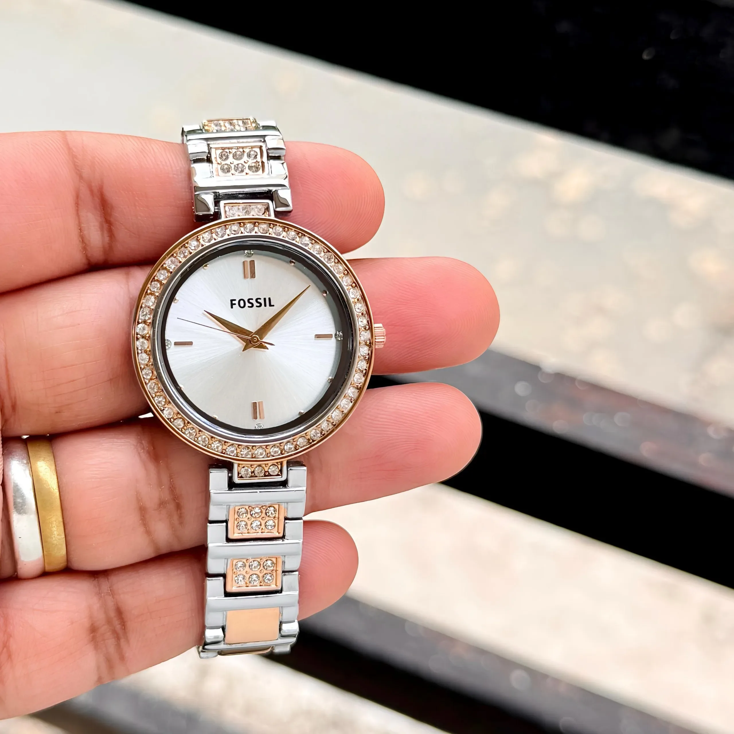 FOSSIL KARLI BQ3337 7AA PREMIUM WHITE DIAL - Image 4