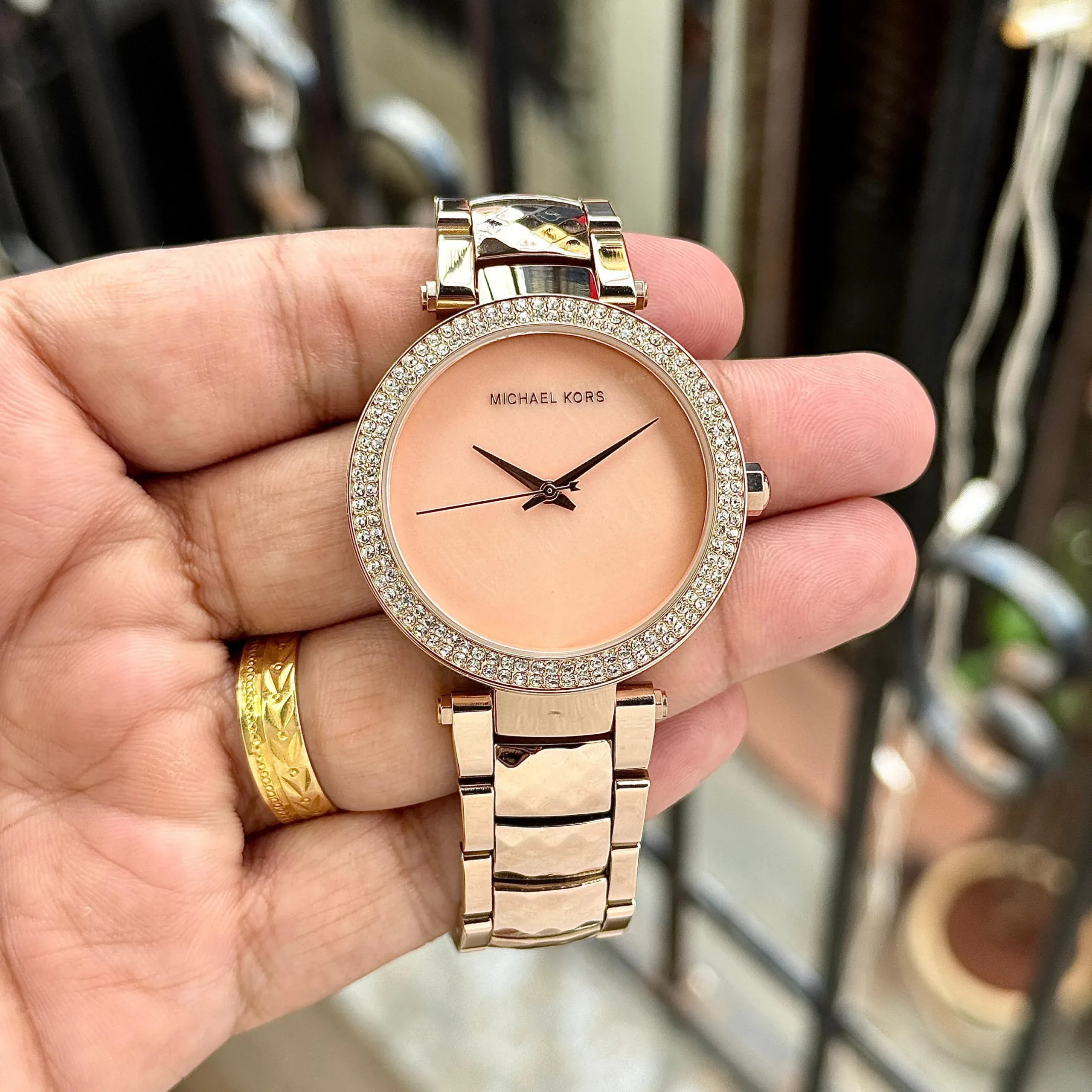 MICHAEL KORS MK6426 EMBELLISHED ELEGANCE ROSEGOLD - Image 2