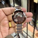 RADO CENTRIX OPEN HEART AUTOMATIC BROWN DIAL - Image 2
