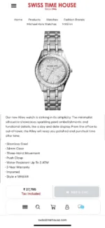 MICHAEL KORS KILEY 7AA ULTRA PREMIUM - Image 2
