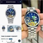 CITIZEN TIME IS MONEY STAINLESS STEEL ARTISTIC DIAL - Image 3