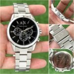 ARMANI EXCHANGE 7AAA ORIGINAL BLACK DIAL - Image 5