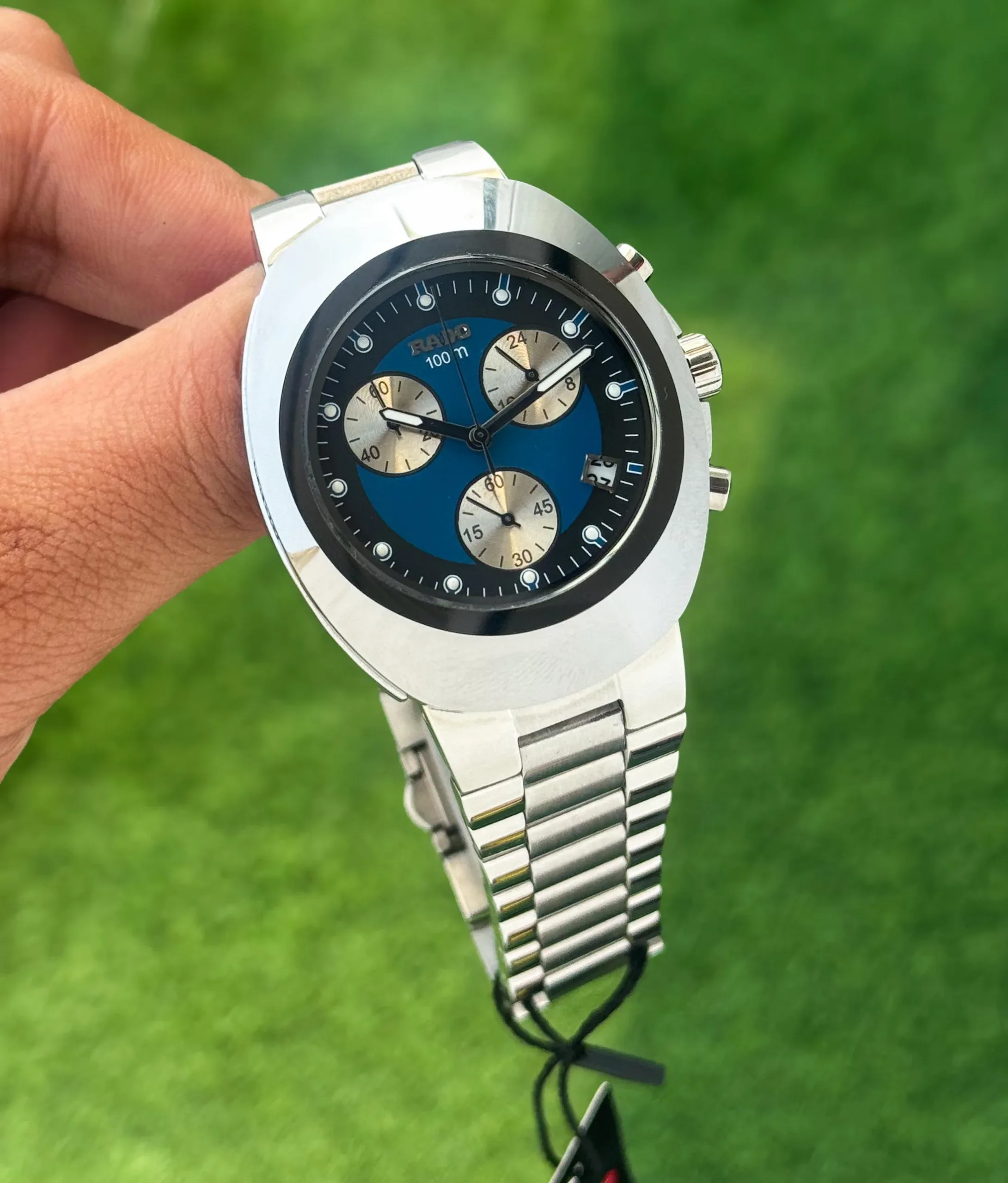 RADO QUARTZ MOVEMENT SLIM BLUE DIAL - Image 3