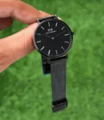 DANIEL WELLINGTON CLASSIC PETITE 7AA PREMIUM BLACK - Image 3