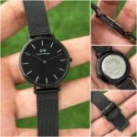 DANIEL WELLINGTON CLASSIC PETITE 7AA PREMIUM BLACK - Image 4