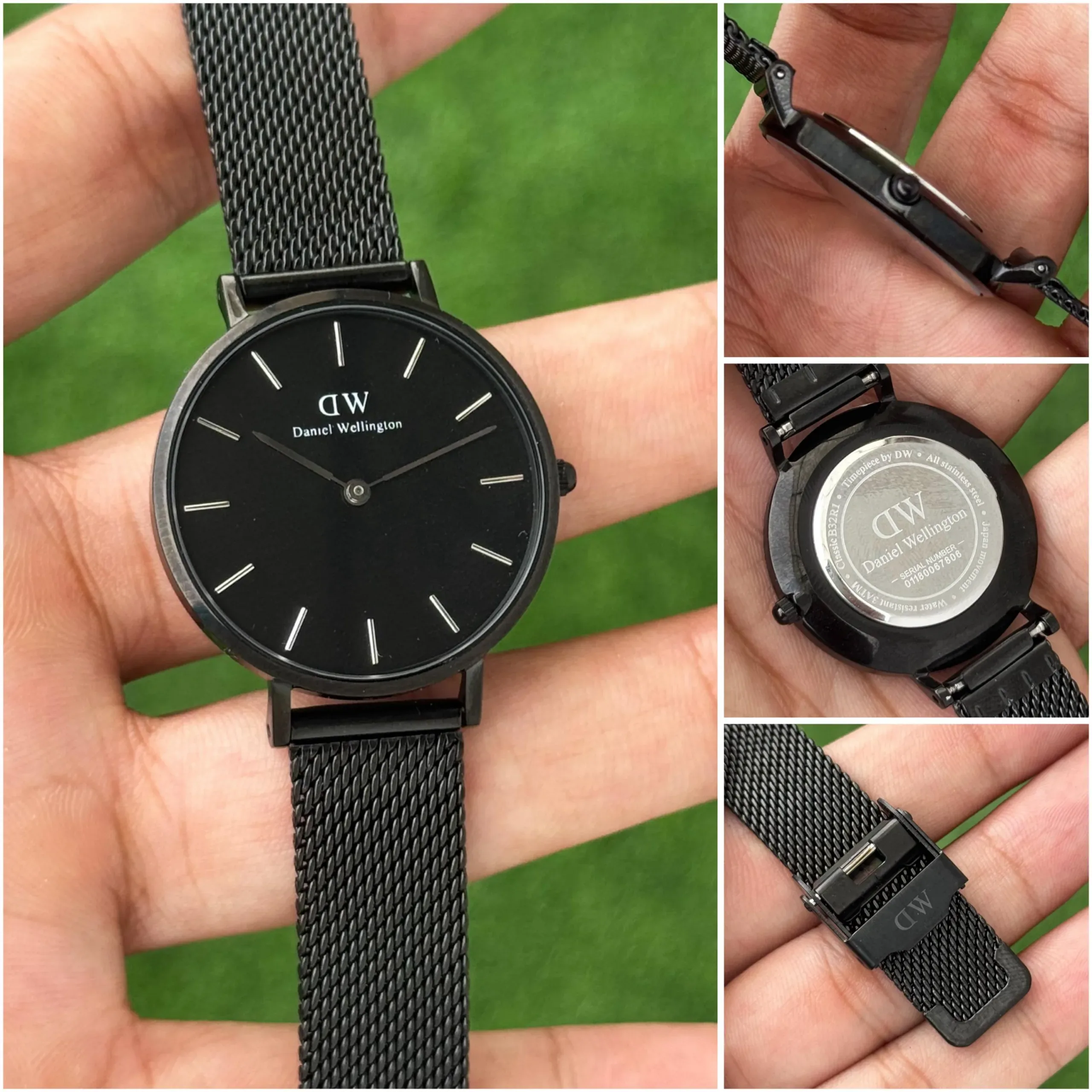 DANIEL WELLINGTON CLASSIC PETITE 7AA PREMIUM BLACK - Image 4