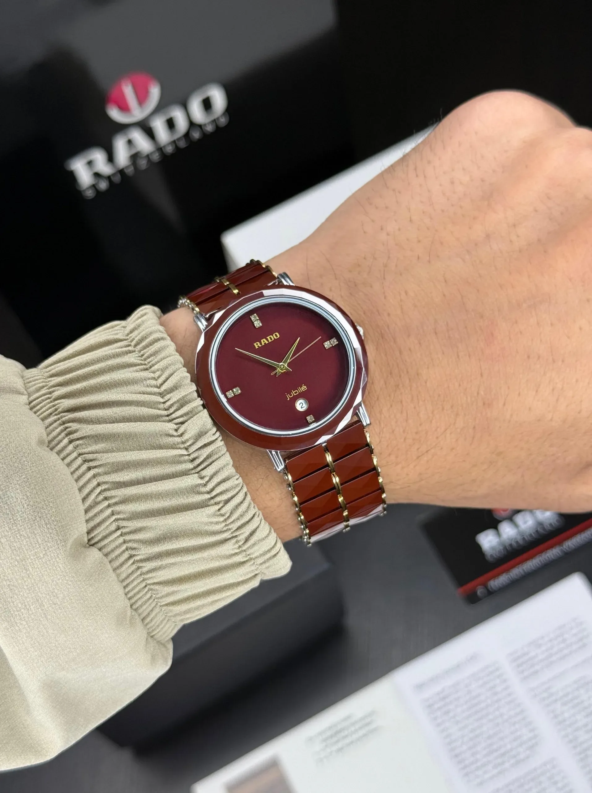 RADO JUBILE 7A BROWN CERAMIC - Image 3