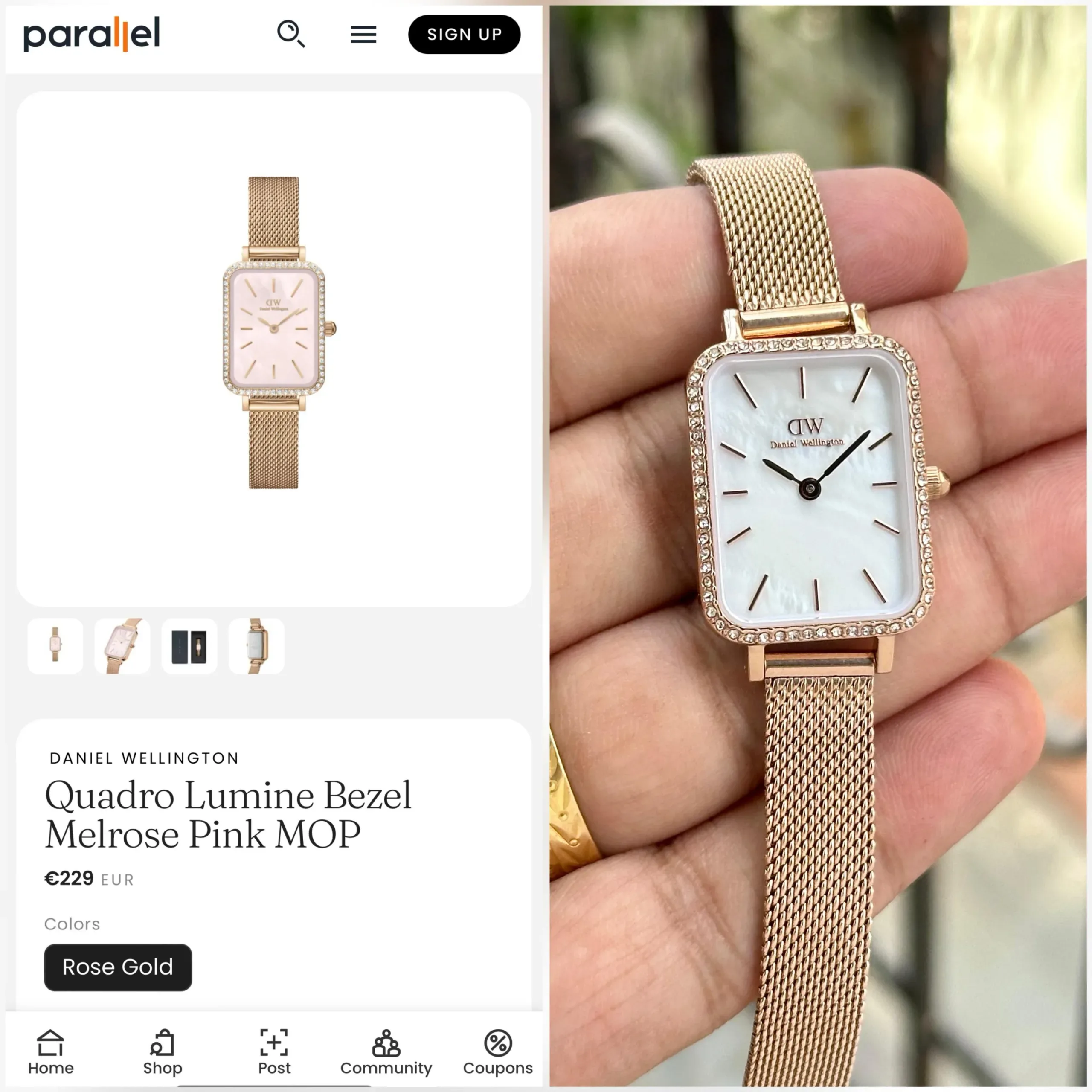 DANIEL WELLINGTON QUADRO LUMINE 7AA PREMIUM - Image 3