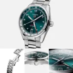 TAG HEUER CARRERA BRUSHED SUNRARY GREEN AUTOMATIC - Image 3