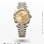 ROLEX DATEJUST 7AA PREMIUM AUTOMATIC SILVER GOLD
