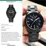 ARMANI EXCHANGE AX2858 7AA PREMIUM BLACK - Image 3
