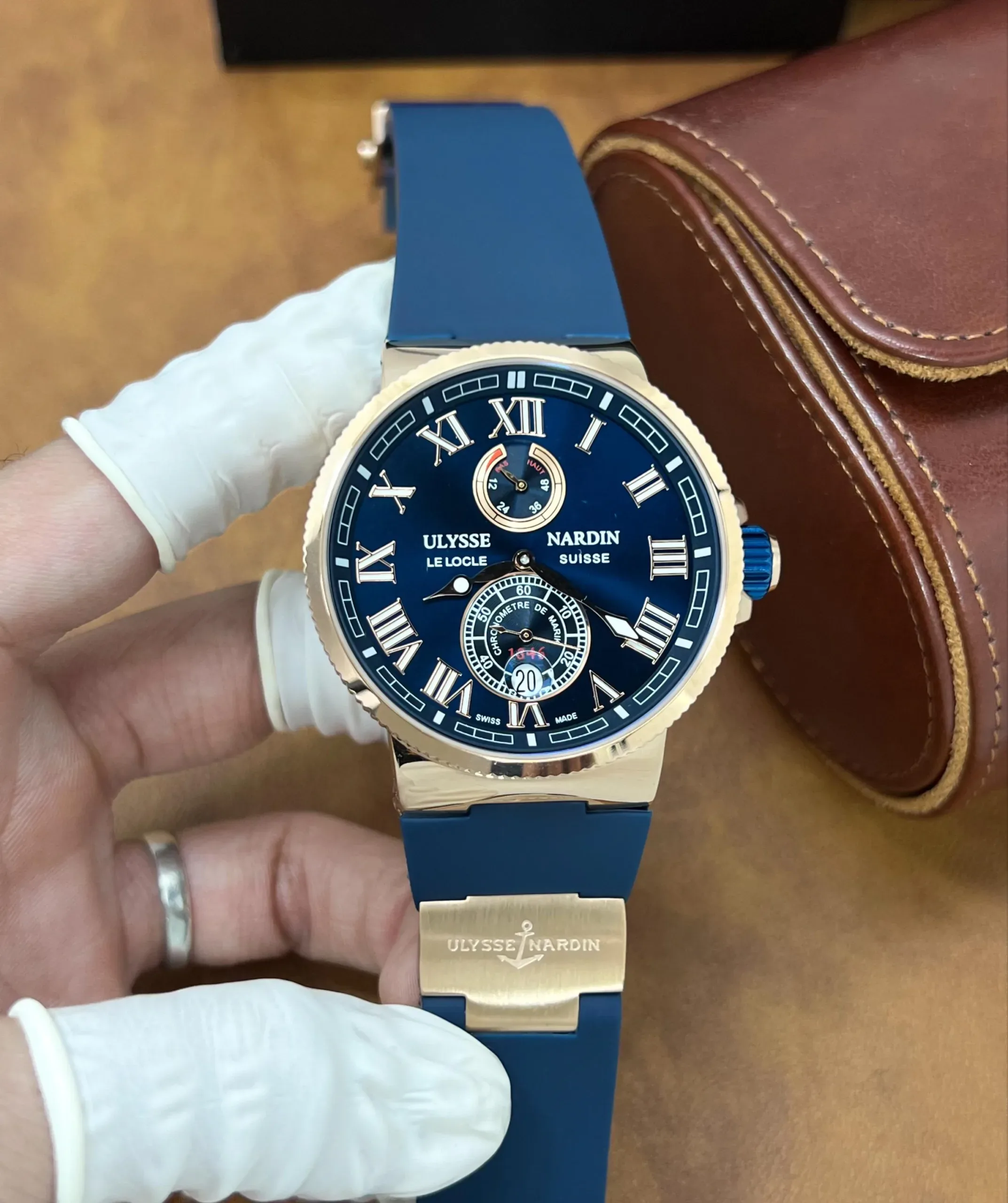 ULYSSE NARDIN MAXI MARINE CHRONOMETER 10AA ULTRA PREMIUM - Image 4
