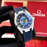 OMEGA AQUATERRA WORLDTIMER AUTOMATIC BLUE - Image 2
