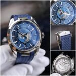 OMEGA AQUATERRA WORLDTIMER AUTOMATIC BLUE - Image 5