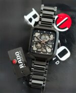 RADO AUTOMATIC OPEN HEART BLACK CERAMIC - Image 3