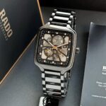 RADO AUTOMATIC OPEN HEART BLACK CERAMIC